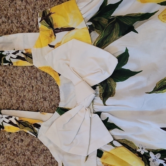 Lemon summer dress 6 months - Picture 2 of 5